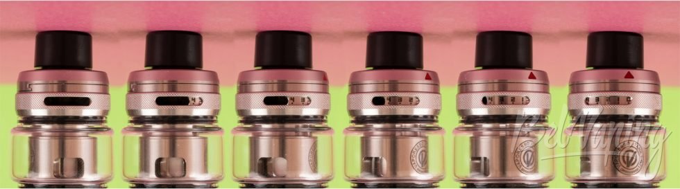 Обзор бака iTANK T от Vaporesso - настройка обдува