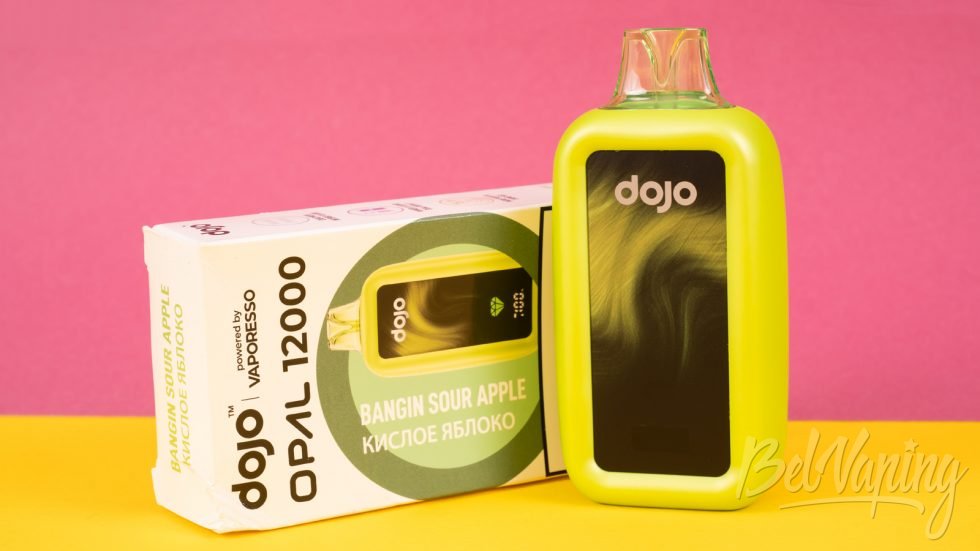 Обзор одноразок DOJO OPAL 12000 от Vaporesso - вкус КИСЛОЕ ЯБЛОКО