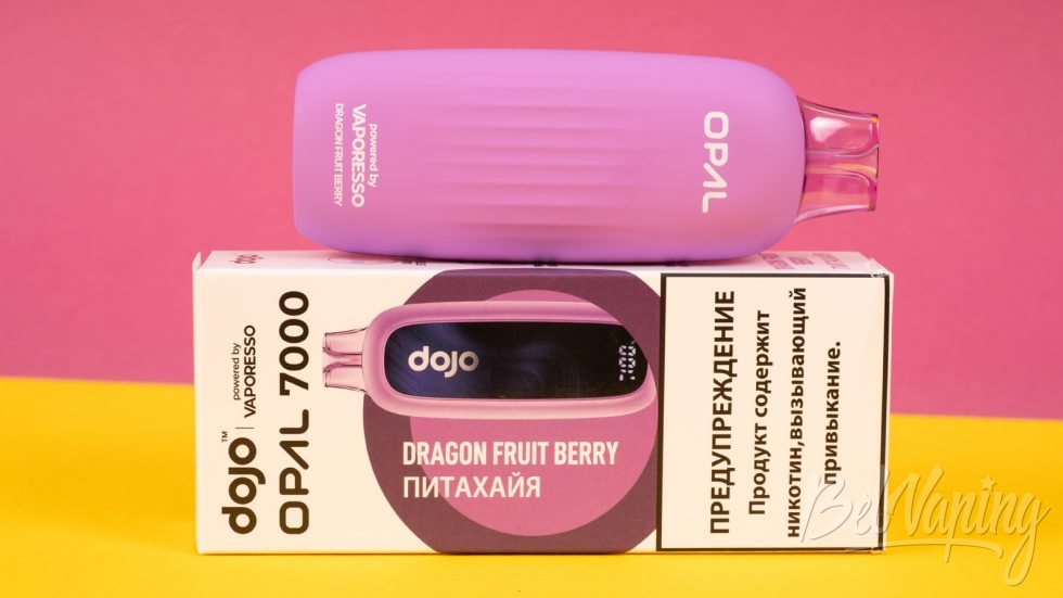 Обзор одноразок DOJO OPAL 7000 от Vaporesso - вкус ПИТАХАЙЯ