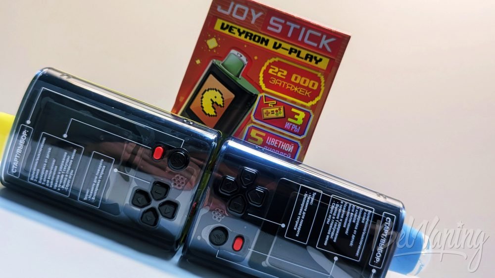 Обзор одноразок Joystick Veyron V-Play 22000