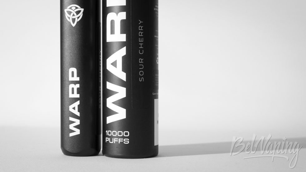 Обзор одноразок WARP X. Часть 1 - вкус SOUR CHERRY