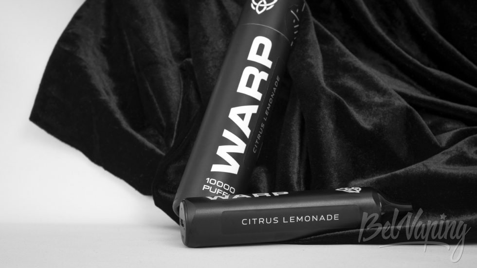 Обзор одноразок WARP X. Часть 2 - вкус CITRUS LEMONADE
