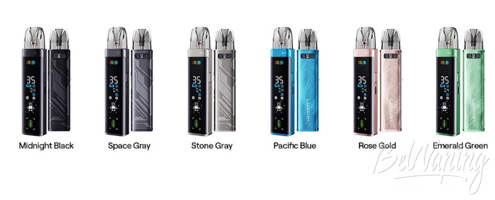 Обзор пода CALIBURN G3 PRO от UWELL - варианты расцветок