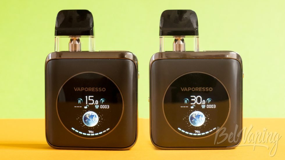 Обзор пода XROS 4 NANO от Vaporesso - настройка мощности