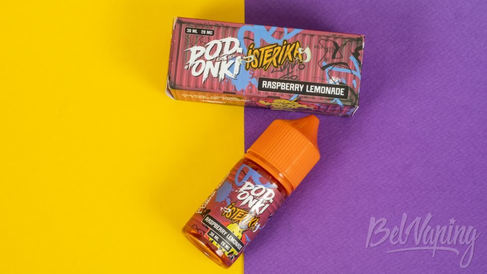 Обзор жидкостей PODONKI x ISTERIKA - вкус RASPBERRY LEMONADE