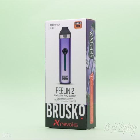 Упаковка Brusko Nevoks Feelin 2 спереди