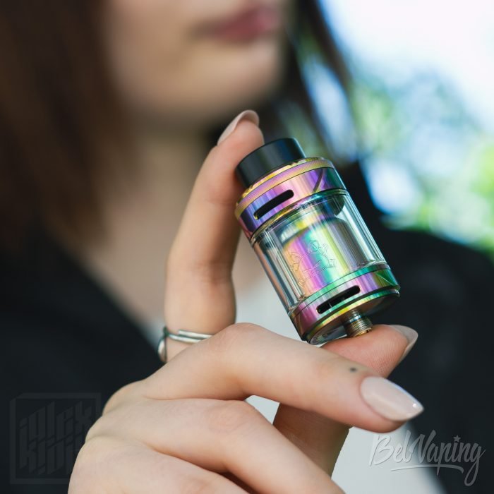 Размеры Fat Rabbit 2 RTA в руке
