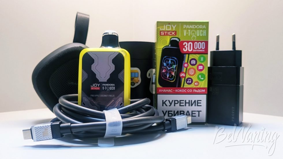 Одноразка Joystick Pandora V-Touch 30000 Pineapple Coconut Freeze