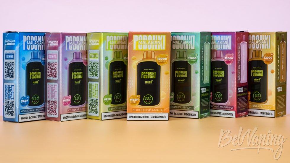 Обзор одноразок MALASIAN PODONKI 12000 - презентация
