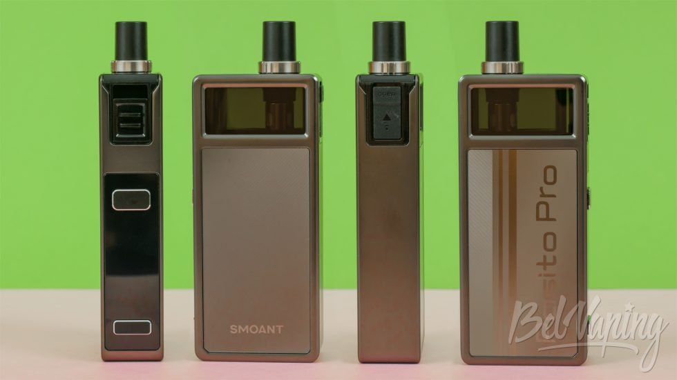 Обзор пода PASITO PRO от Smoant - внешний вид