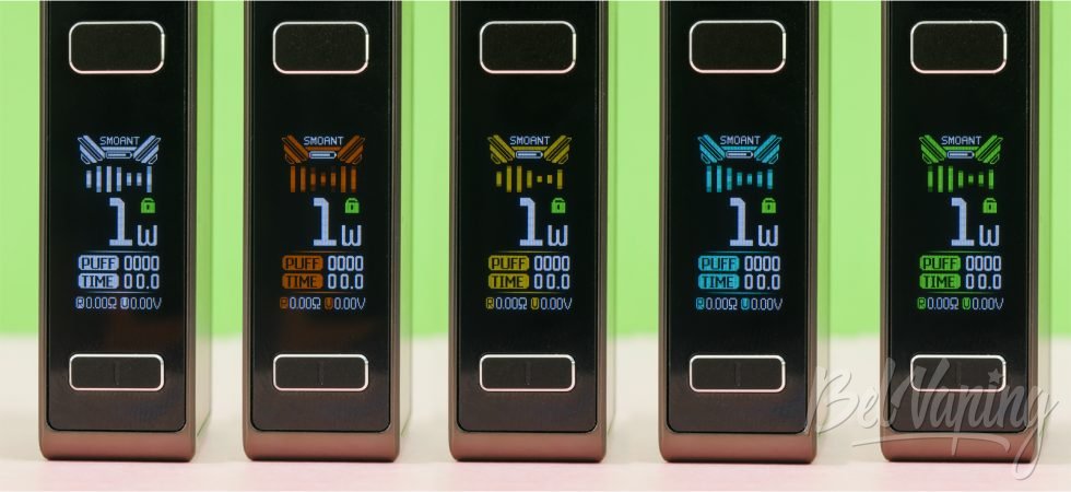 Обзор пода PASITO PRO от Smoant - варианты цветового оформления
