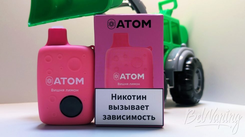 Одноразка ATOM 10000 Вишня - лимон