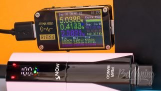 BUBBLE MON BOOSTER P-30000 - зарядка и интерфейс