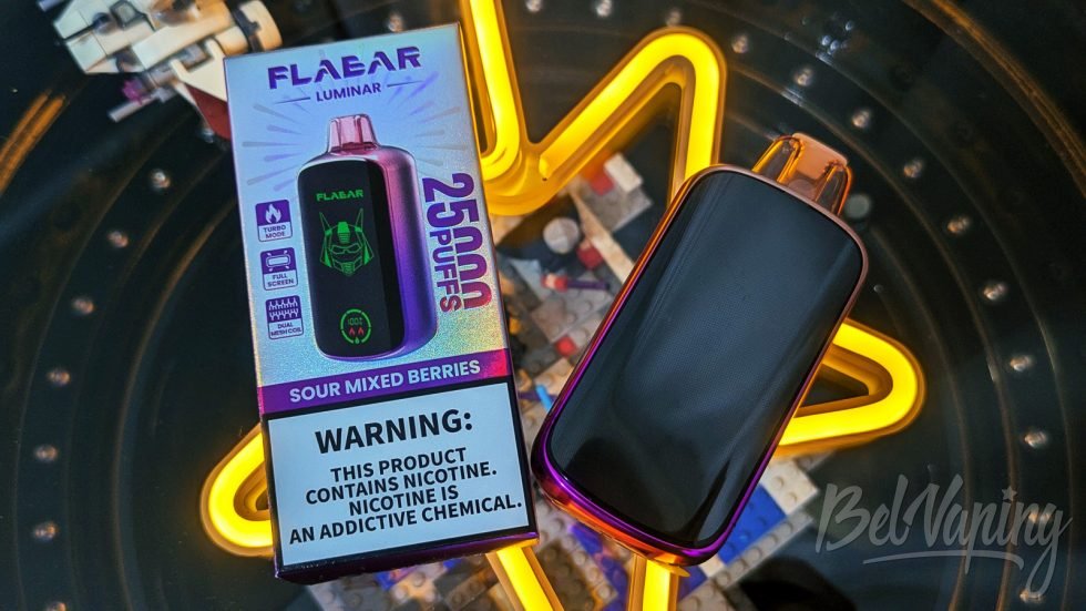 Одноразка Flabar Luminar T25000 Sour Mixed Berries