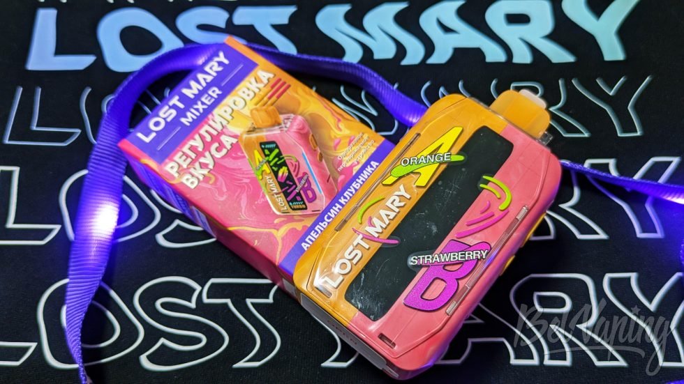 Одноразка Lost Mary Mixer 20000 Orange Strawberry