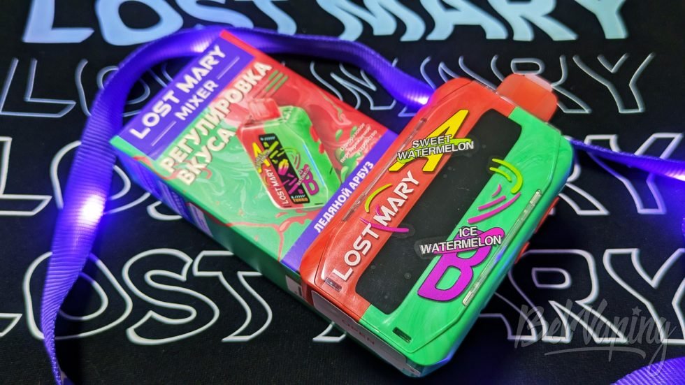 Одноразка Lost Mary Mixer 20000 Sweet Watermelon Ice Watermelon