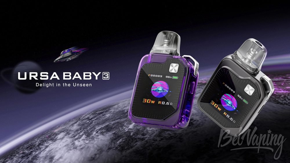 Lost Vape Ursa Baby 3 Pod. Первый взгляд