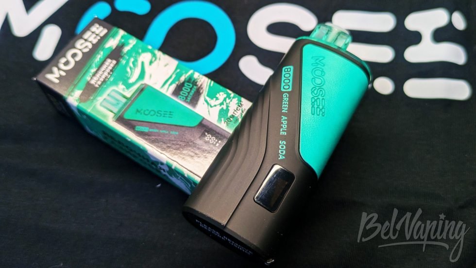 Одноразка Moosee MS8000 Green Apple Soda