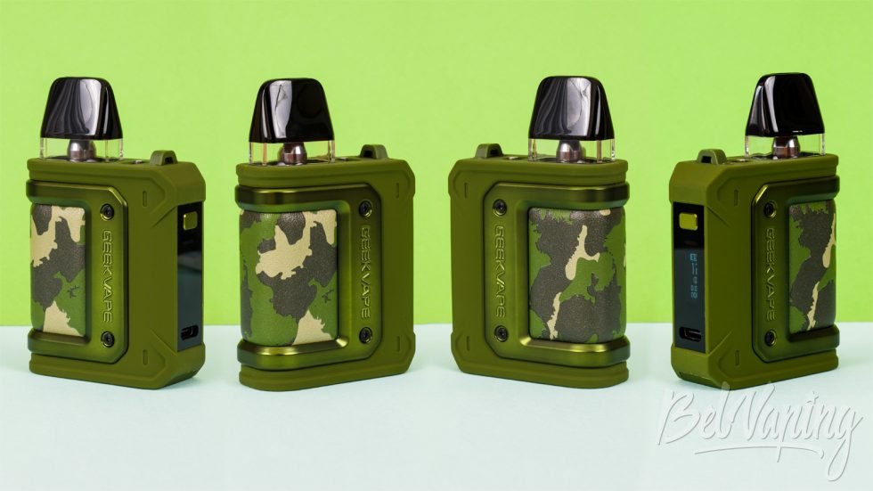 Обзор пода AEGIS HERO Q от Geekvape - внешний вид