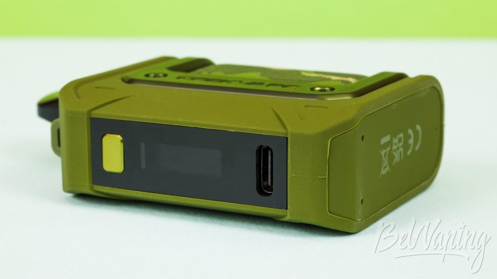 Обзор пода AEGIS HERO Q от Geekvape - вид снизу