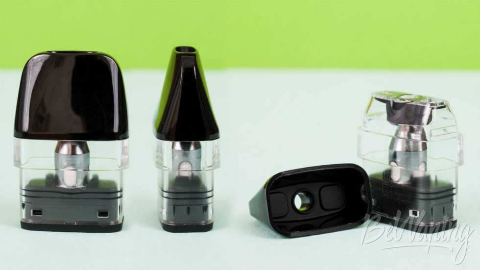 Обзор пода AEGIS HERO Q от Geekvape - картриджи
