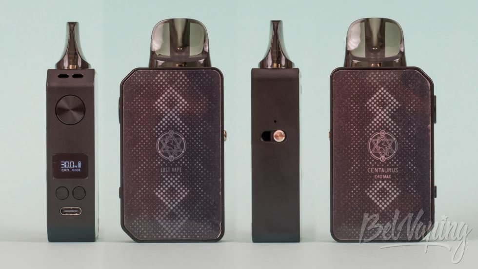 Обзор пода CENTAURUS E40 MAX от Lost Vape - внешний вид