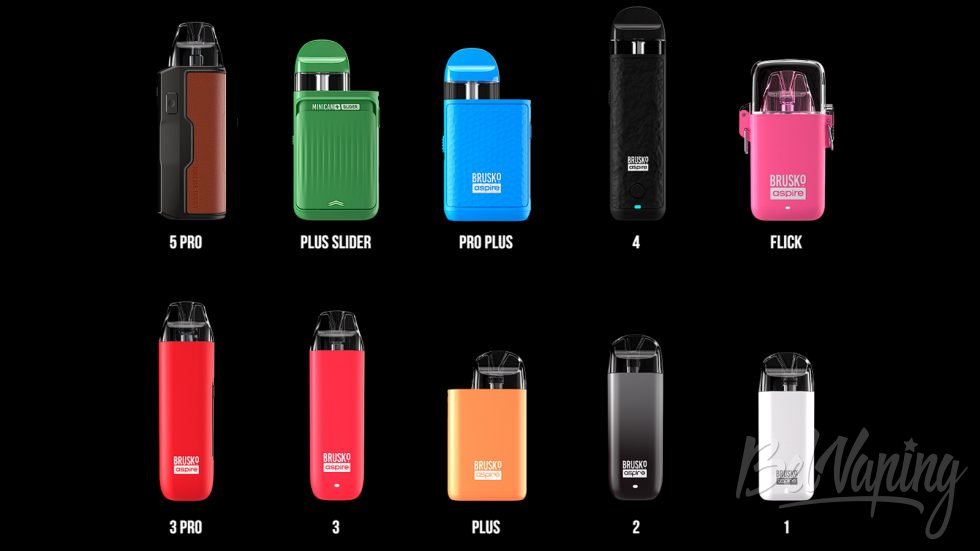 Обзор пода MINICAN 5 PRO от Brusko - все виды Minican