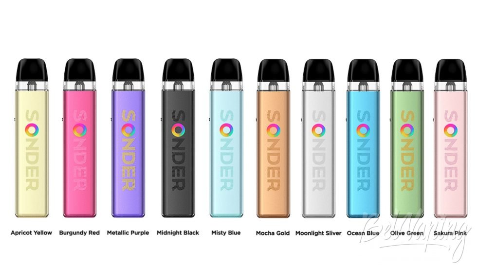 Обзор пода SONDER Q2 от Geekvape - варианты расцветок