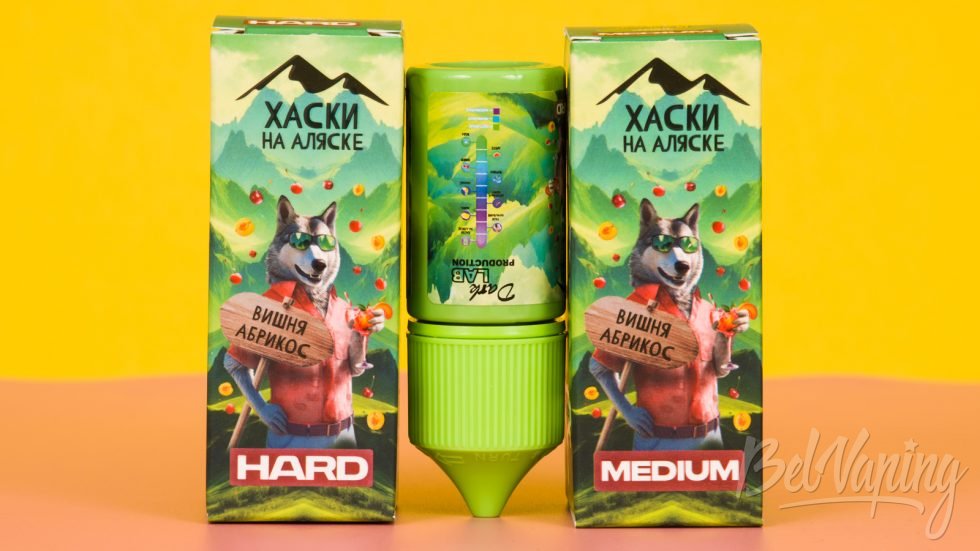 Обзор жидкостей ХАСКИ НА АЛЯСКЕ - вкус ВИШНЯ АБРИКОС