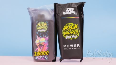 Обзор одноразок RICK & MORTY BAD TRIP - упаковка