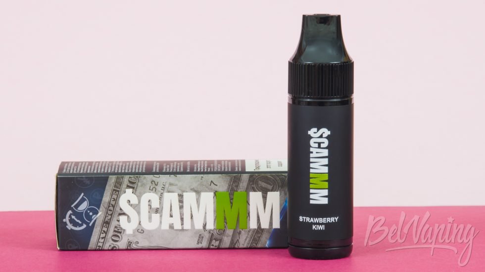 Обзор одноразок SCAMMM BAR 10000 - вкус STRAWBERRY KIWI