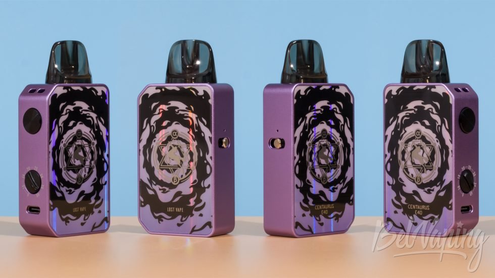 Обзор пода CENTAURUS E40 от Lost Vape - внешний вид