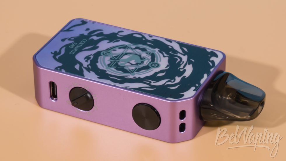 Обзор пода CENTAURUS E40 от Lost Vape - органы управления