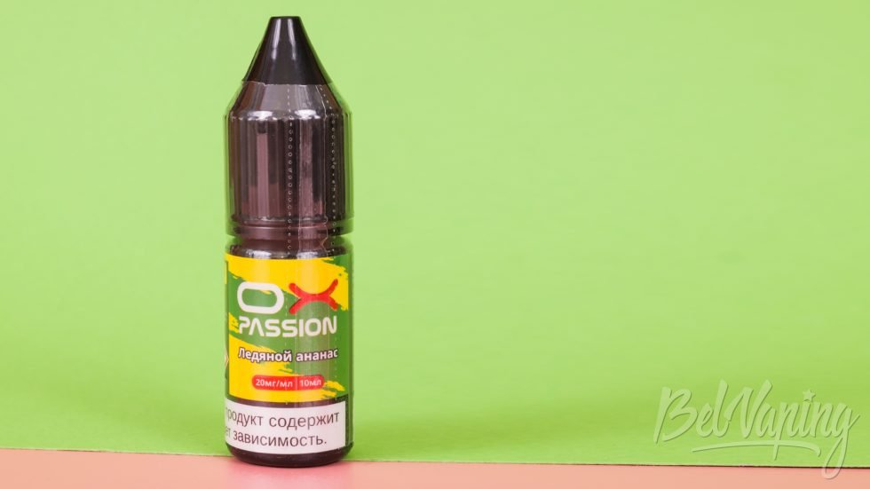 Обзор жидкостей OX PASSION от OXVA - вкус ЛЕНЯНОЙ АНАНАС
