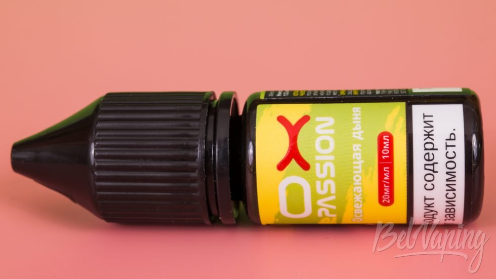 Обзор жидкостей OX PASSION от OXVA - вкус ОСВЕЖАЮЩАЯ ДЫНЯ