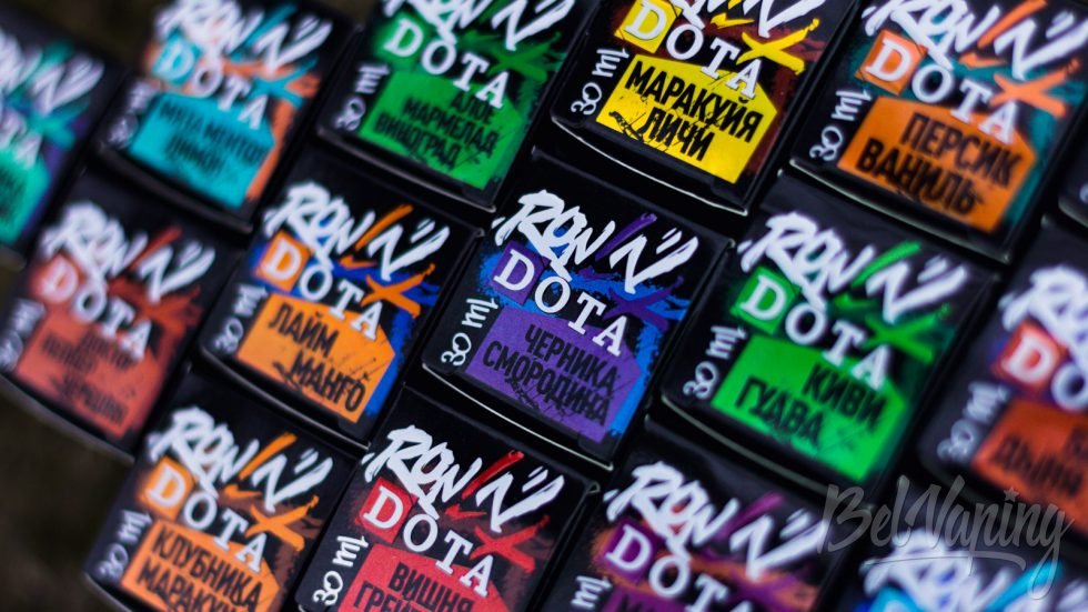 RONIN x DOTA обзор жидкости вкусы 2