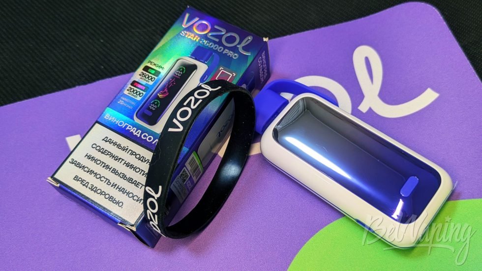 Одноразка Vozol Star 26000 Pro Grape Ice