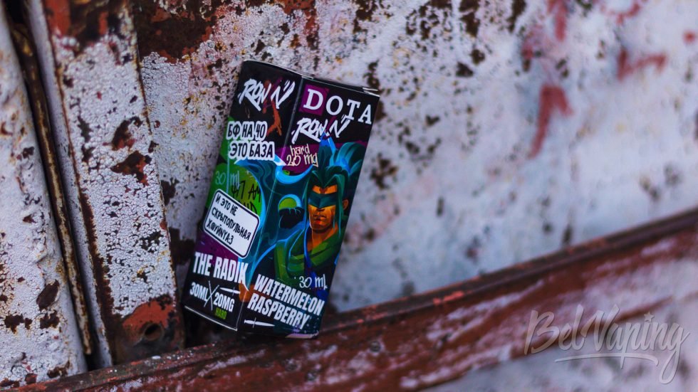 Жидкость RONIN x DOTA THE RADIK (WATERMELON RASPBERRY)