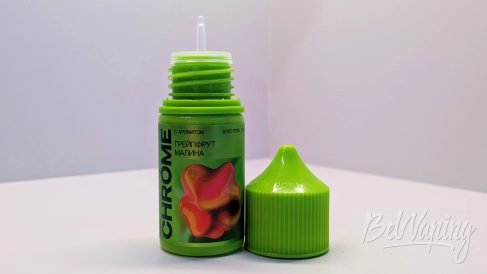 Тара и этикетка жидкости CHROME Sour