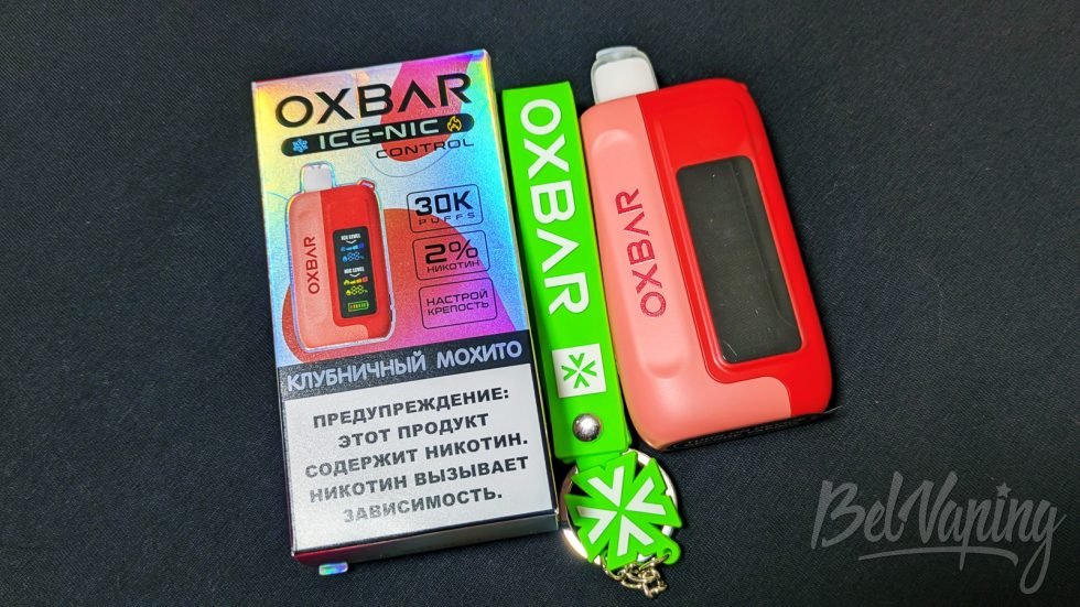 Одноразка OXBAR ICENIC 30000 Strawberry Mojito
