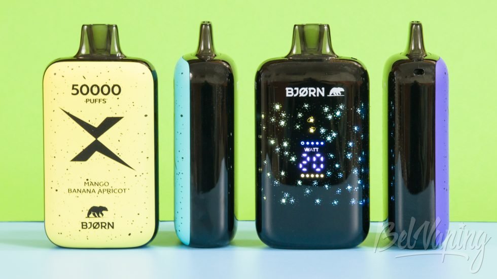 Обзор одноразок BJORN X 50000 - внешний вид