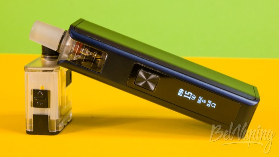 Обзор пода APEX от Vaporesso - экран и управление
