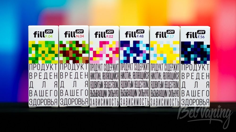 Обзор жидкостей на щелочном никотине fill JOY Классик