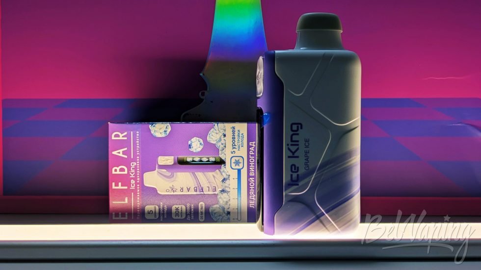 Одноразка Elfbar Ice King 30000 Grape Ice