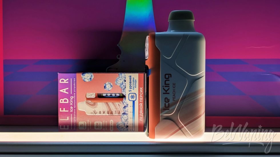 Одноразка Elfbar Ice King 30000 Peach Ice
