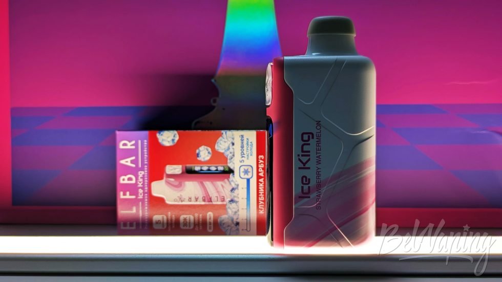 Одноразка Elfbar Ice King 30000 Strawberry Watermelon
