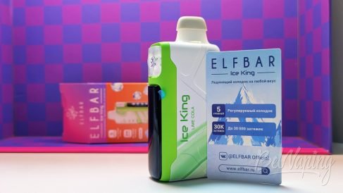 Комплект одноразки Elfbar Ice King 30000