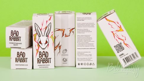 Обзор жидкостей BAD RABBIT - упаковка