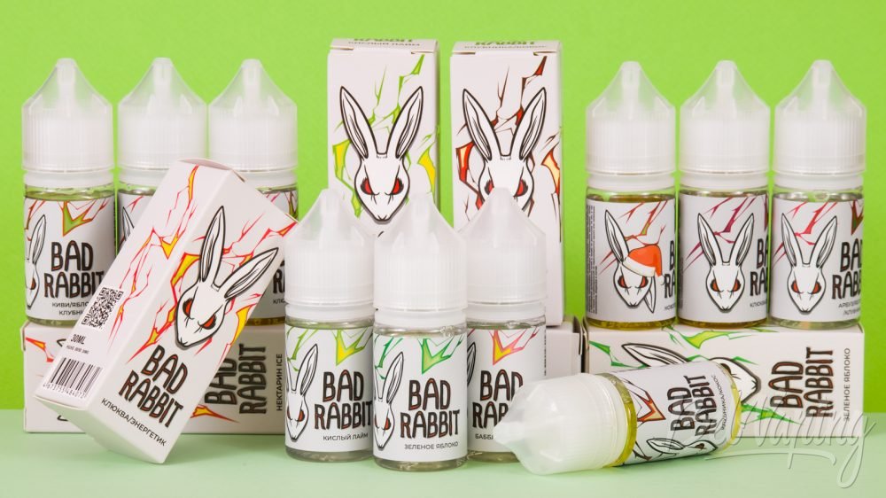 Обзор жидкостей BAD RABBIT