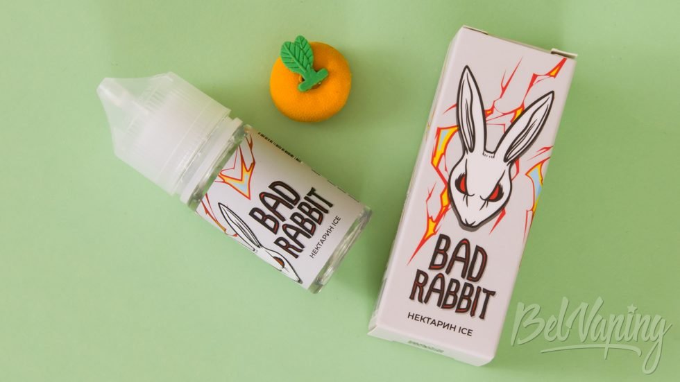 Обзор жидкостей BAD RABBIT - вкус НЕКТАРИН ICE